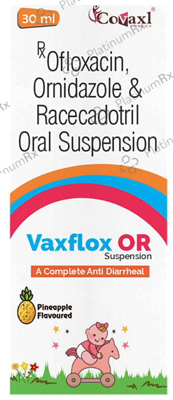 Vaxflox OR Oral Suspension Pineapple Flavour 30ml