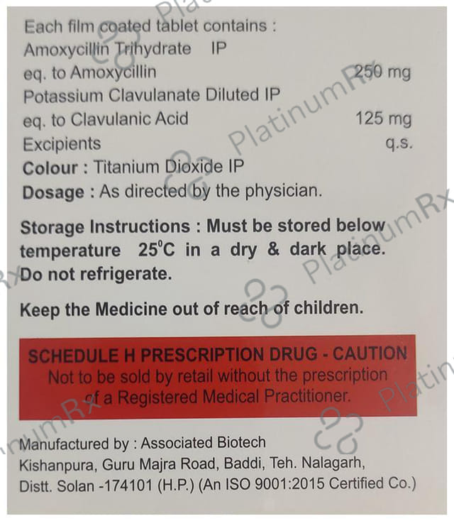 Injayclav 375 Tablet