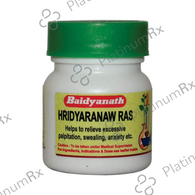 Baidyanath (Nagpur) Hridyaranaw Ras Tablet