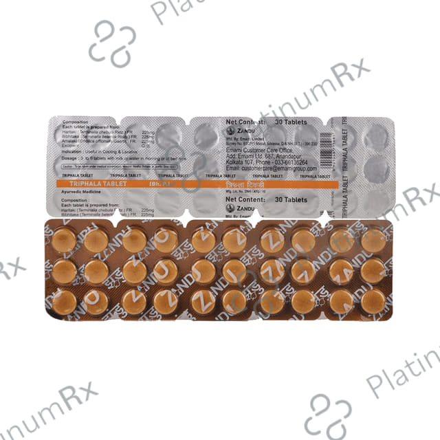 Zandu Triphala Tablet