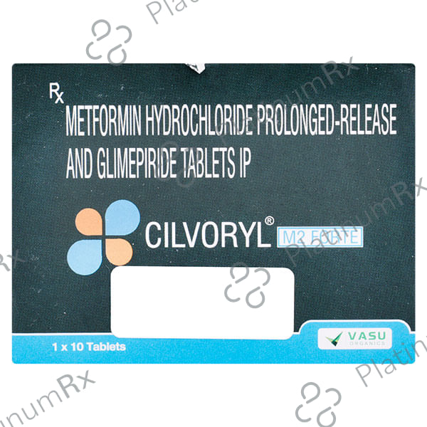 Cilvoryl M Forte 2/1000mg Tablet 10s
