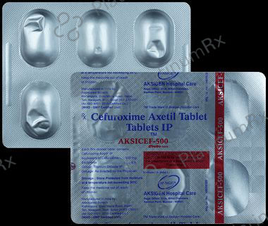 Aksicef 500mg Tablet 6 Tablet