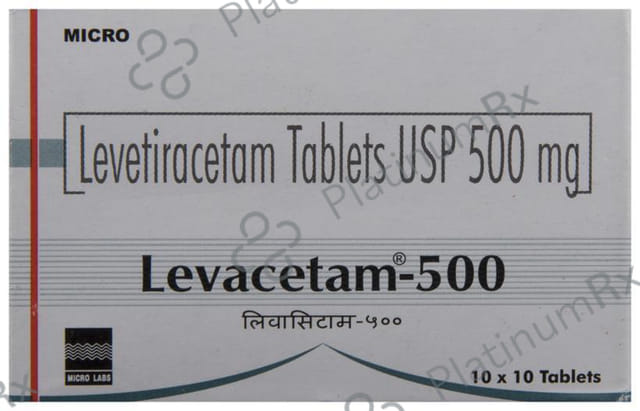Levacetam 500mg Tablet 10s