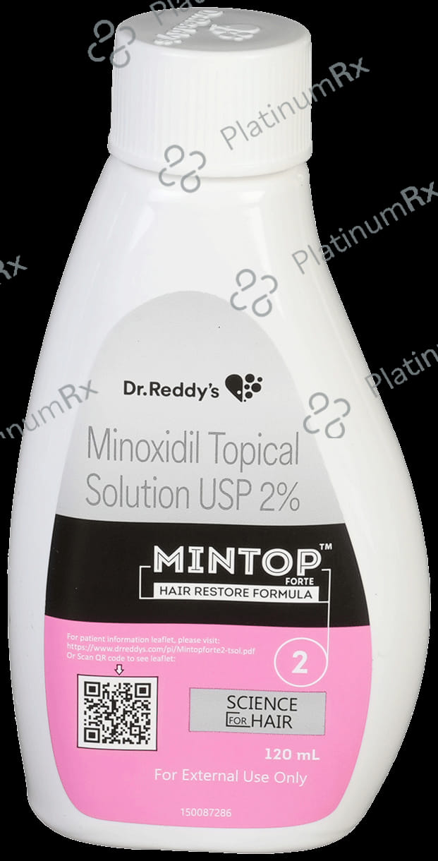Mintop Forte 2% Hair Restore Formula Solution 120ml