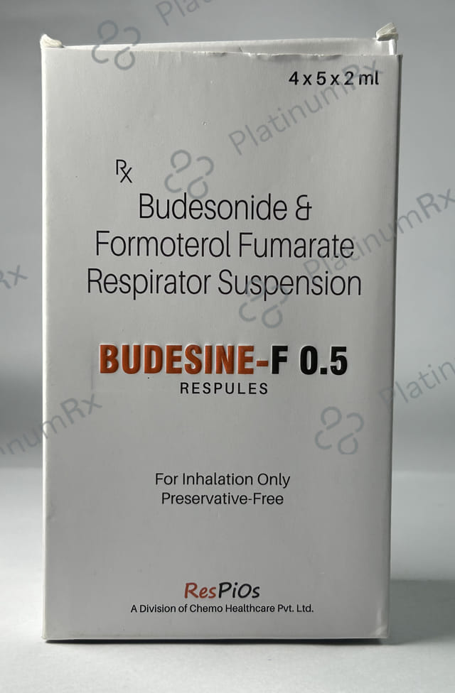 Budesine F 0.5mg Respule 5X2ml
