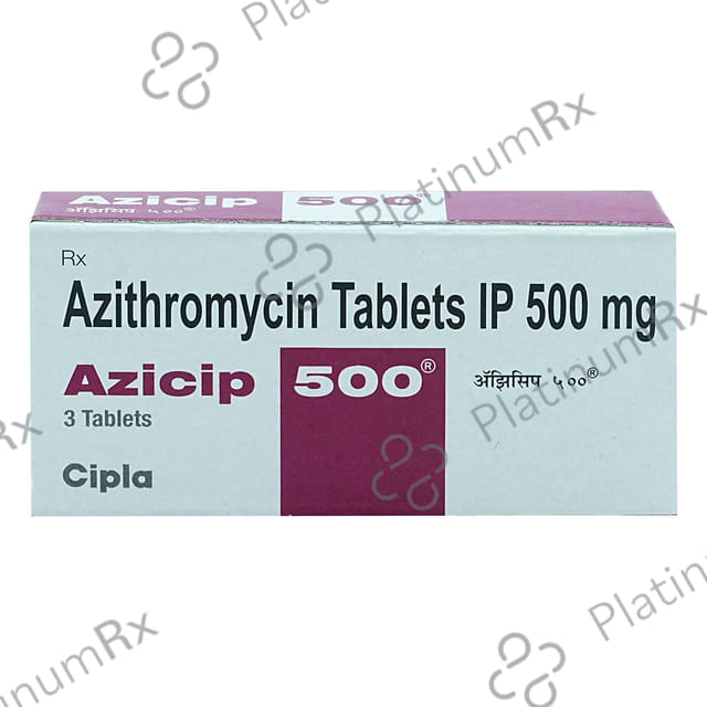 Azic 500 Tablet 3 Tablet