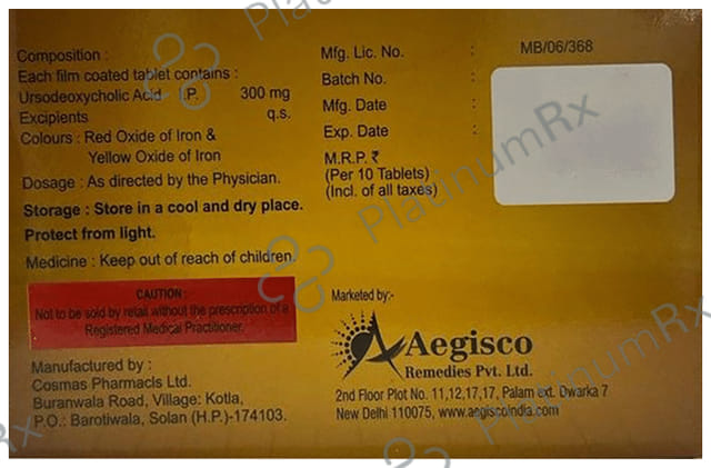 Kurdyhep 300mg Tablet 10s