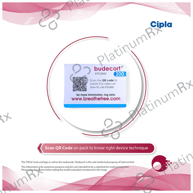 Budecort 200mcg Inhaler 200MDI