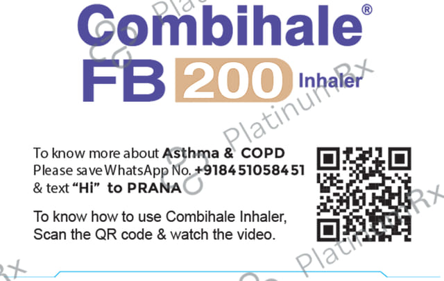 Combihale FB 200/6mcg Inhaler 120MDI
