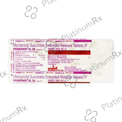 Powermet 25mg Tablet XL 10s