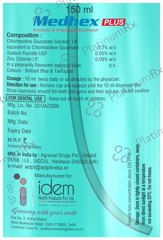 Medhex Plus Mouth Wash