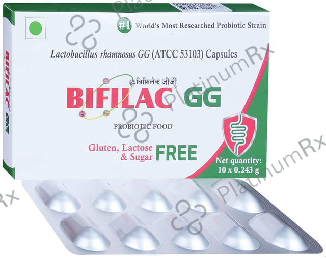 Bifilac GG Gluten, Lactose & Sugar Free Capsule 10s