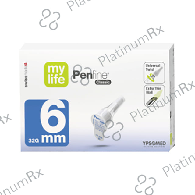 My life Penfine Classic Pen Needle 6mm 32G 100 needles