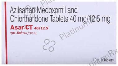 Asar CT 40/12.5mg Tablet 10s