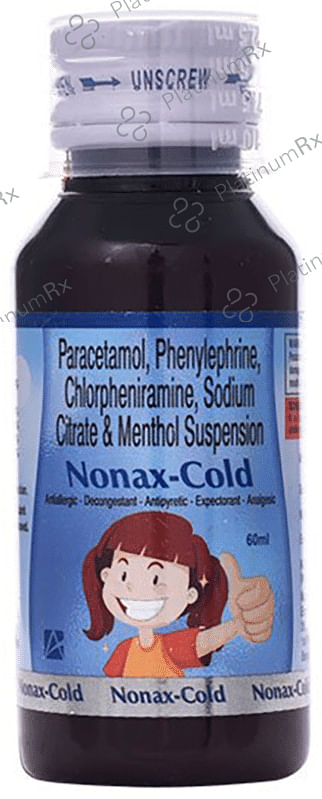 Nonax Cold 2/250/5mg Oral Suspension 60ml