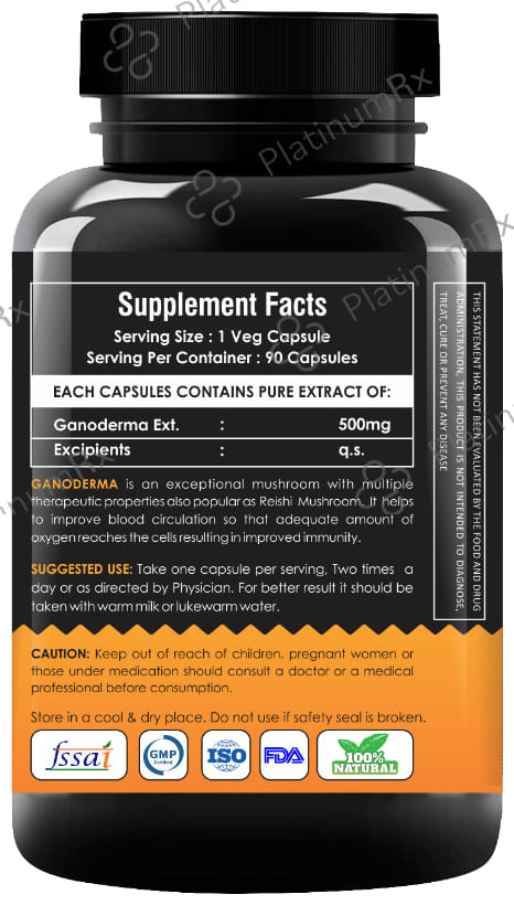Health Mart Ganoderma Immunity Booster Capsule