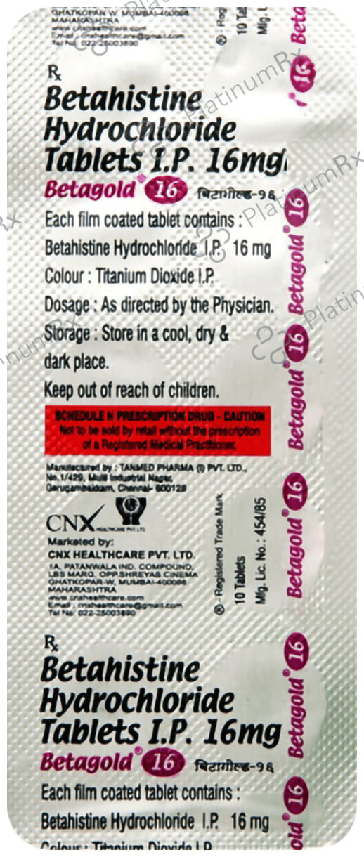 Betagold 16mg Tablet