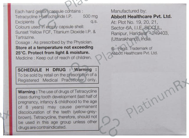 Resteclin 500mg Capsule 10s