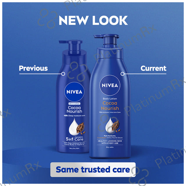 Nivea Cocoa Nourish Oil Lotion 400 ml