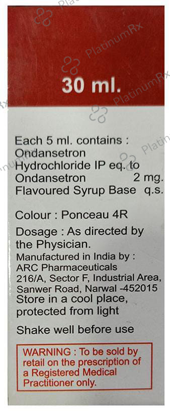Ondot 2mg Oral Solution 30ml