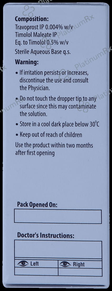 Awarene T PF 5mg/40mcg Eye Drop 5ml