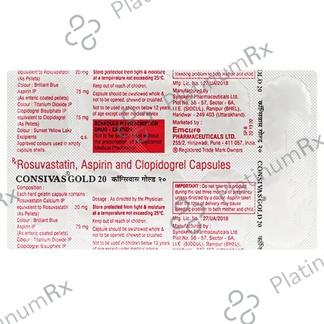 Consivas Gold 20 Capsule