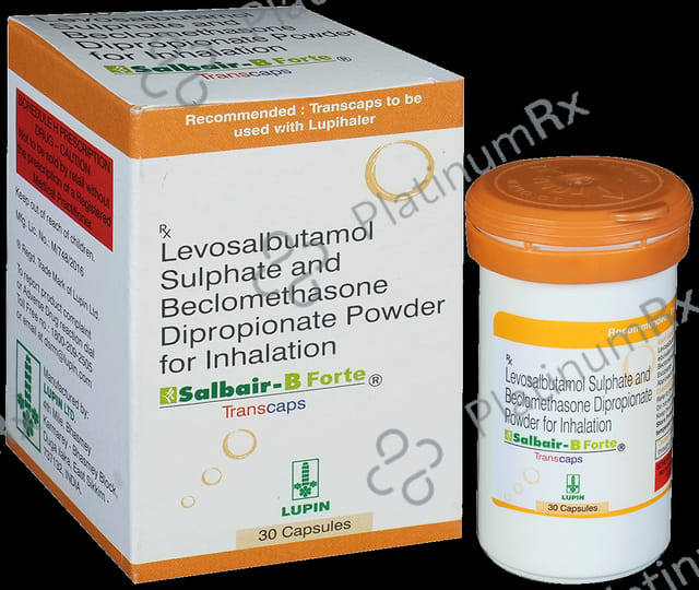 Salbair B Forte 200/200mcg Transcaps 30s