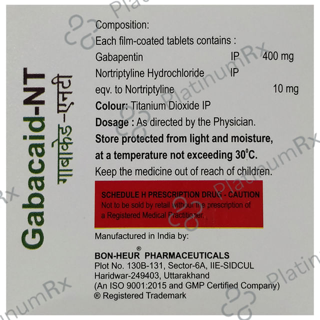 Gabacaid-NT Tablet