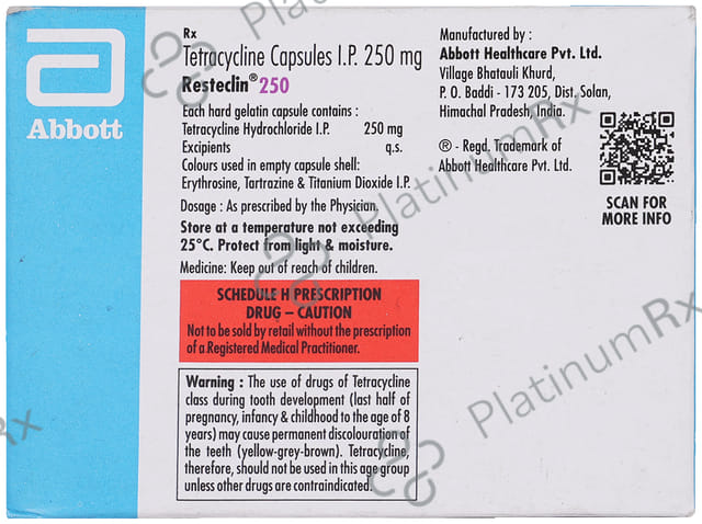 Resteclin 250mg Capsule 10s