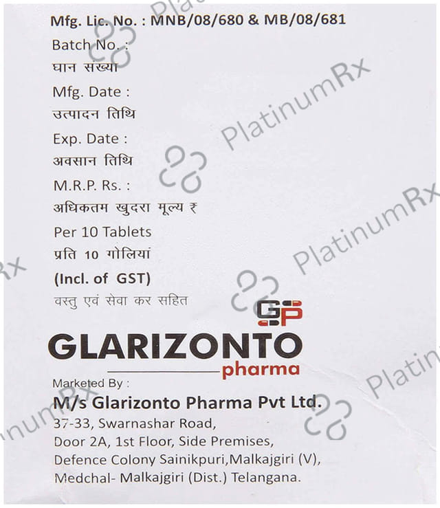 Setgab NT 400/10mg Tablet 10s