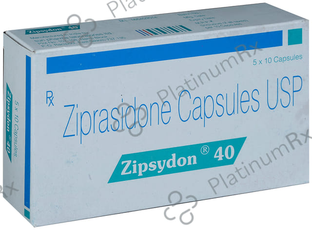 Zipsydon 40mg Capsule 10s