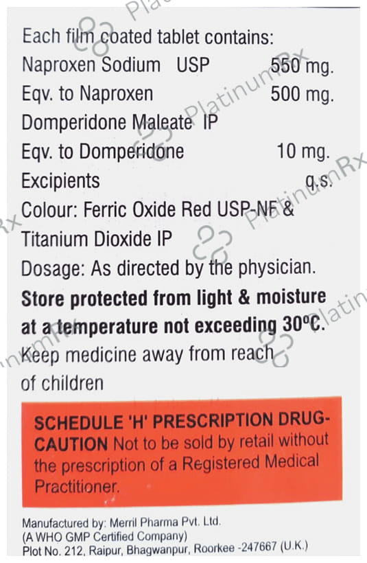 Naposen-D 500 Tablet