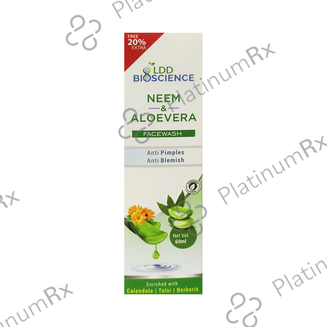 LDD Bioscience Neem & Aloe Vera Face Wash