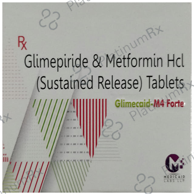 Glimecaid-M 4 Forte Tablet SR
