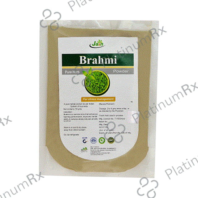 Jain Brahmi (Bacopa Monnieri) Powder 50 gm