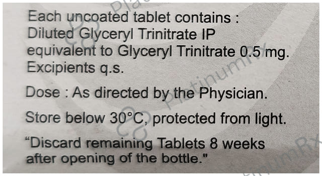 Myonit Insta 0.5mg Sublingual Tablet 30s
