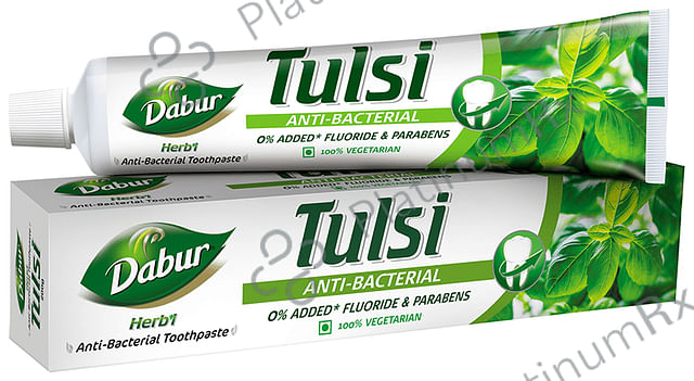 Dabur Tulsi Anti-Bacterial Herb'l Toothpaste (200gm Each)