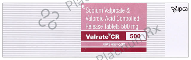 Valrate CR 500mg Tablet 10s