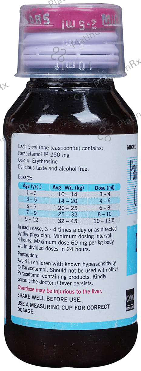 Dolo 250mg Oral Suspension 60ml