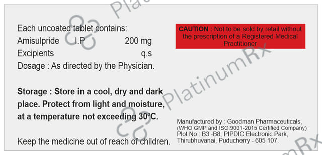 Sulpirey 200mg Tablet 10s