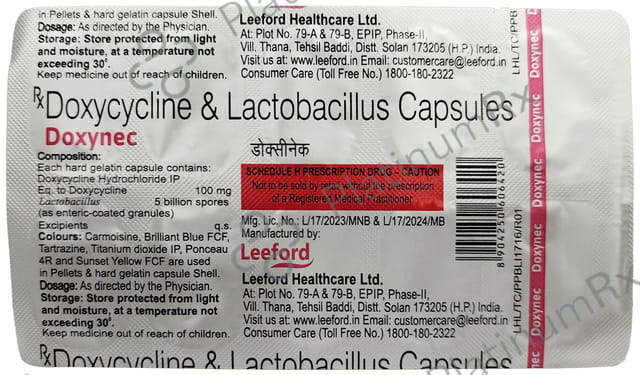 Doxynec 100mg Capsule