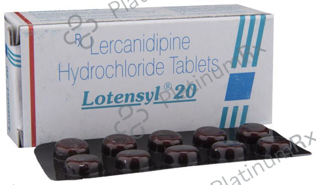 Lotensyl 20 Tablet