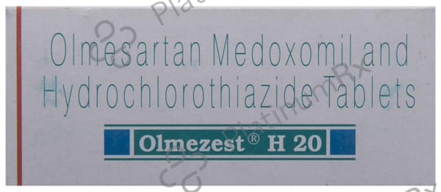 Olmezest H 12.5/20mg Tablet 10s