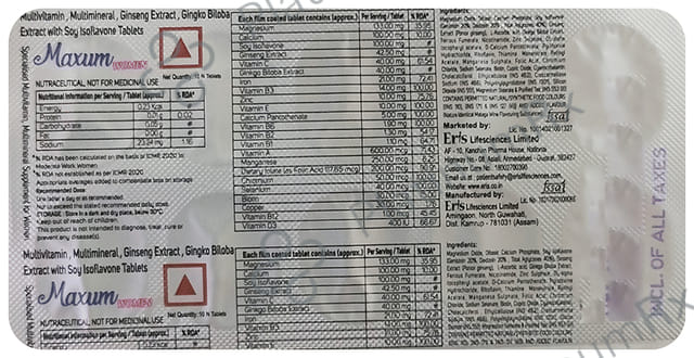 Maxum Women Non-Veg Tablet