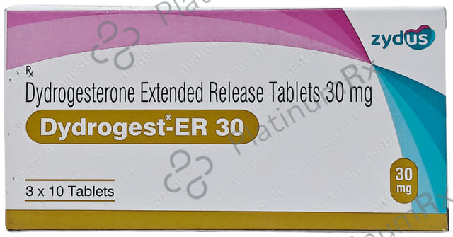 Dydrogest ER 30mg Tablet 10s