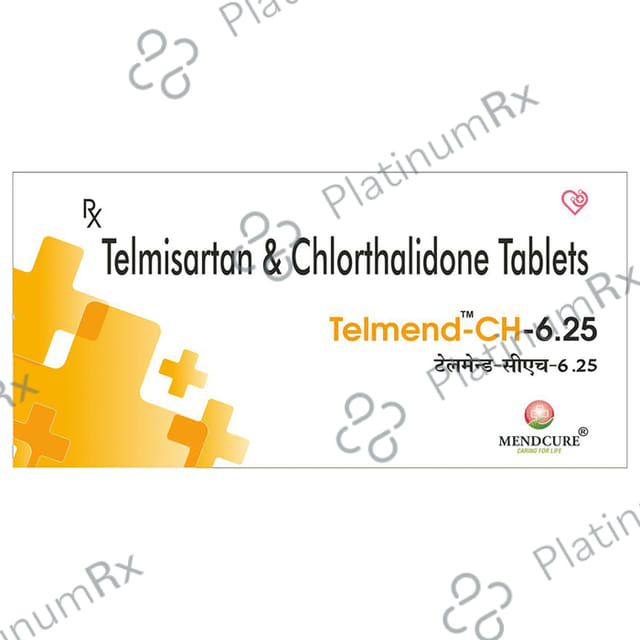 Telmend-CH 6.25 Tablet