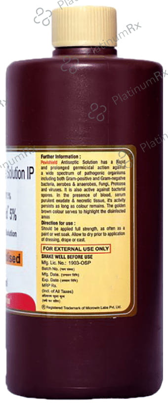 Microwin Povishield 5% Microbicidal Solution Standardised 500 Solution