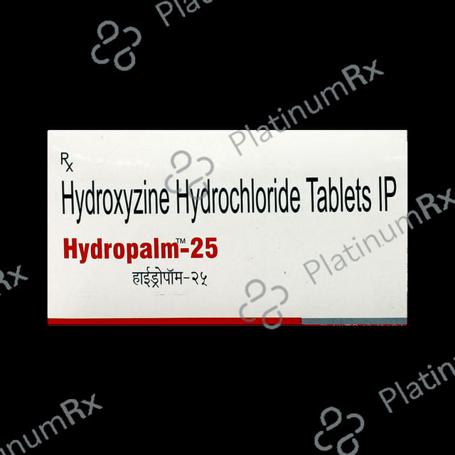 Hydropalm 25mg Tablet 10s