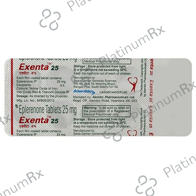 Exenta 25mg Tablet 10s