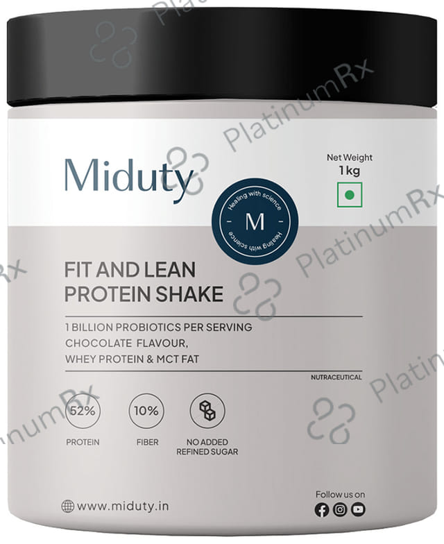 Miduty Fit & Lean Protein Shake 500 gm